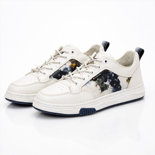 Urban™ Abstract Edition Premium White Casual Shoes