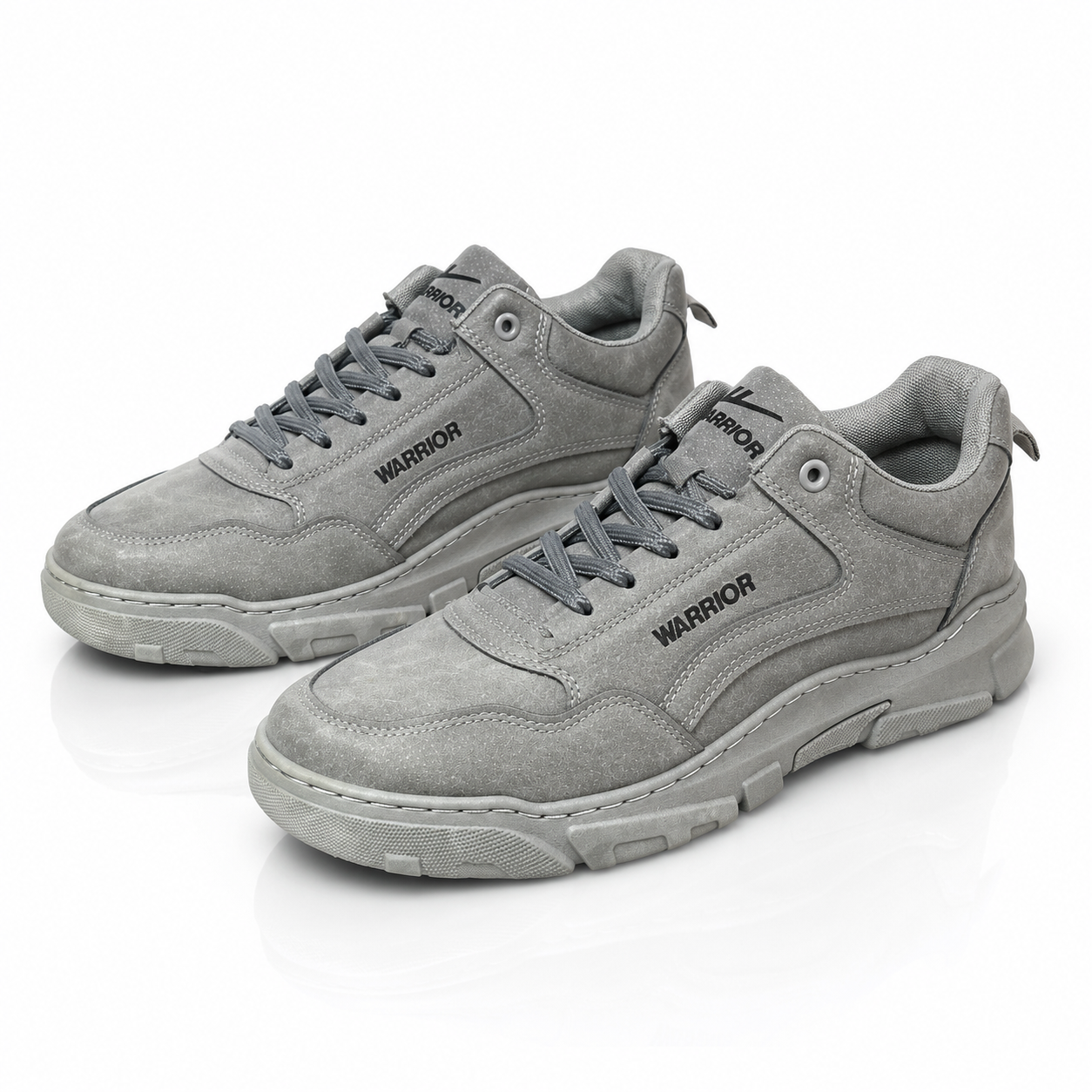 Warrior™ Stone Grey Casual Sneakers