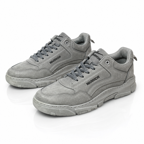Warrior™ Stone Grey Casual Sneakers