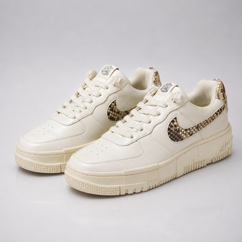 Nike™ Luxe Python Edition Premium White Casual Shoes