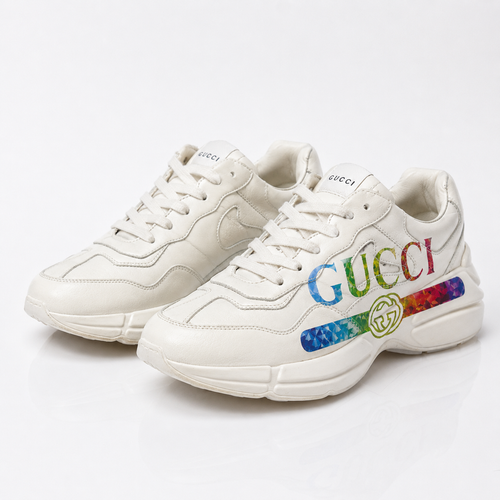 Gucci™ Rainbow Signature Premium Sneakers
